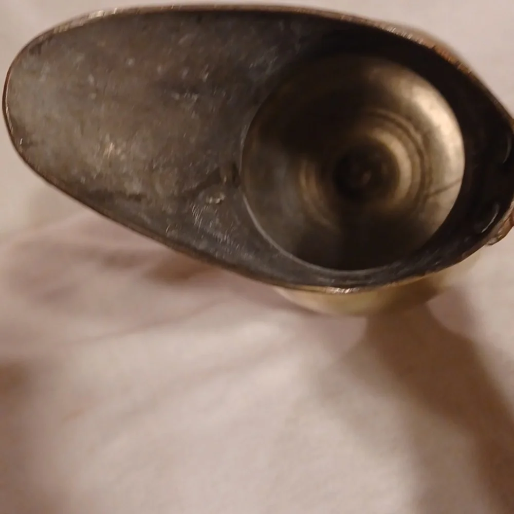 Vintage Large Brass Pitcher Carafe Home Decor Vase